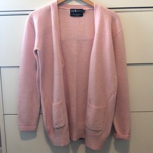 Ralph Lauren Pink Wool Sweater/Cardigan